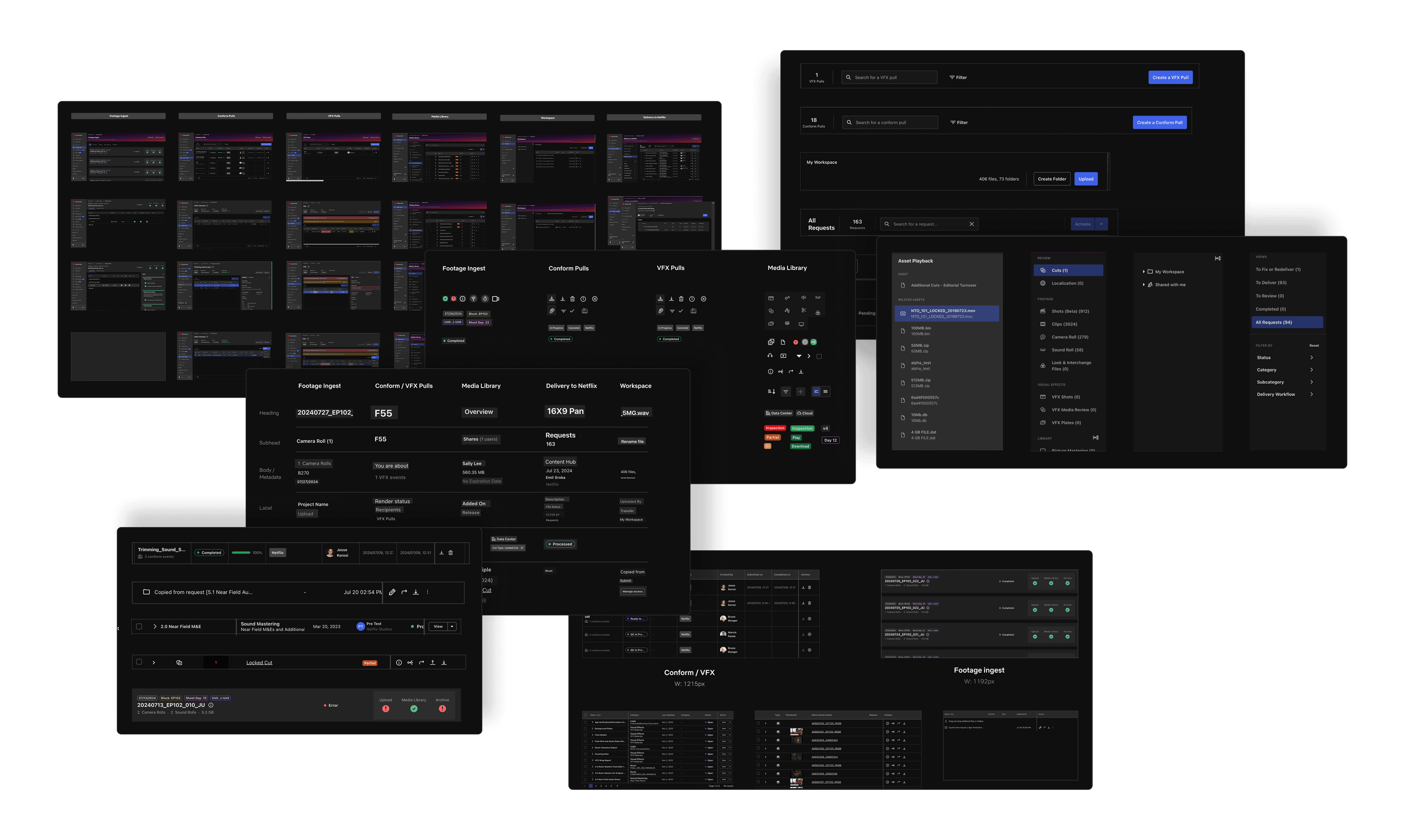 Large scale audit across surface areas
