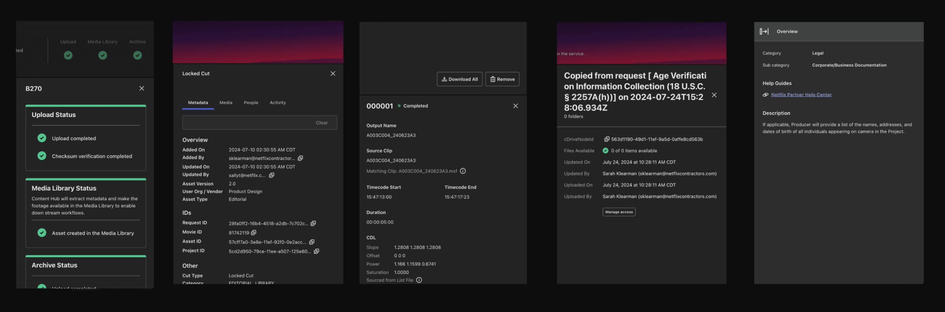 Side panel standardization and 8 use cases